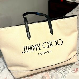Jimmy Choo tote canvas